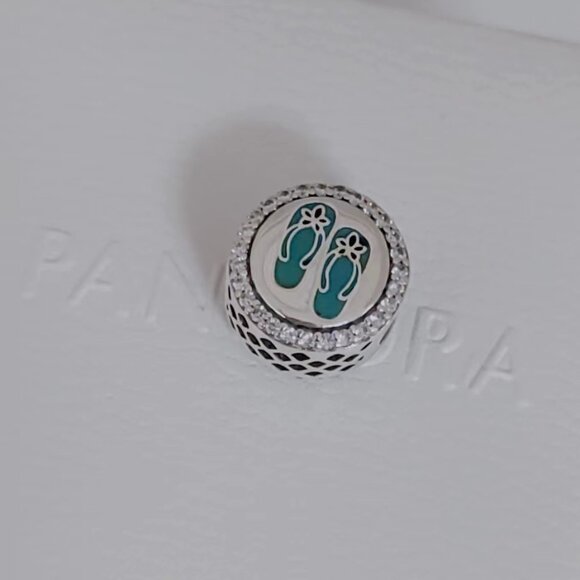 Pandora Panama City Beach Exclusive Charm Bead Travel City Pendant S925 Silver - Picture 3 of 6